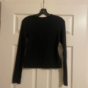 SKIMS - Black Long Sleeve Shirt - Medium